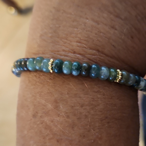 New!!  Bracelet 18 kt plated gold - Picture 6 of 7